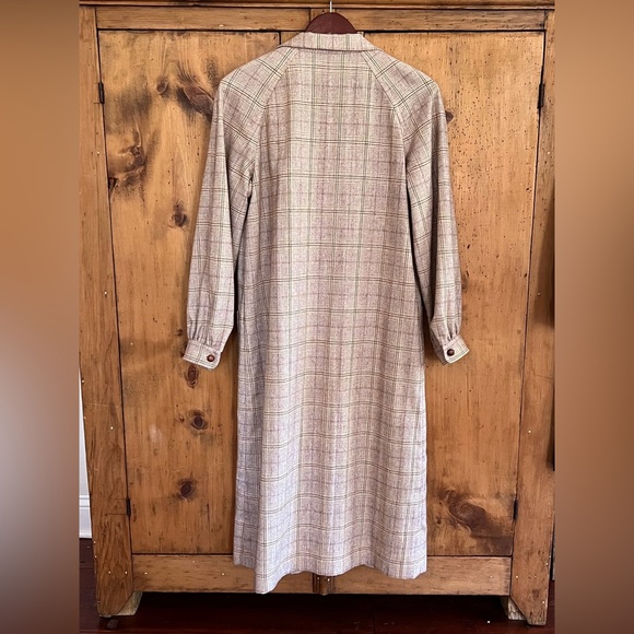 Vintage Plaid Duster - Picture 4 of 5